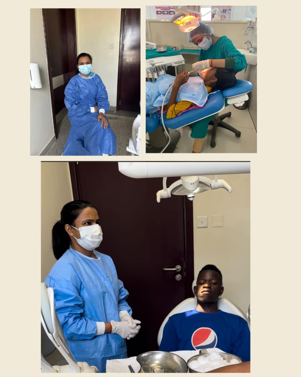 Patient smile at Indu Dental Clinics