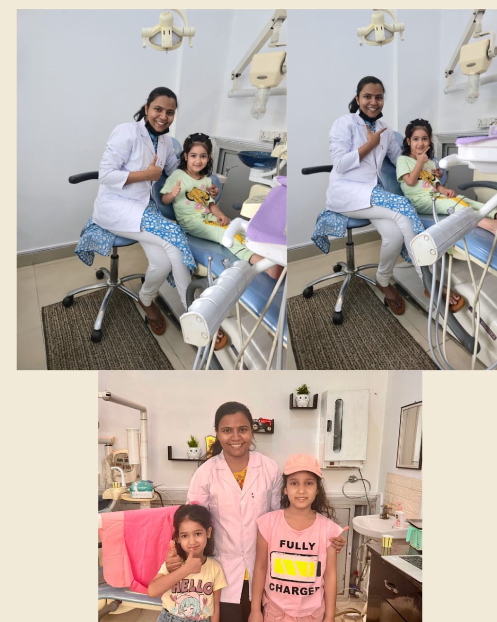 Patient smile at Indu Dental Clinics
